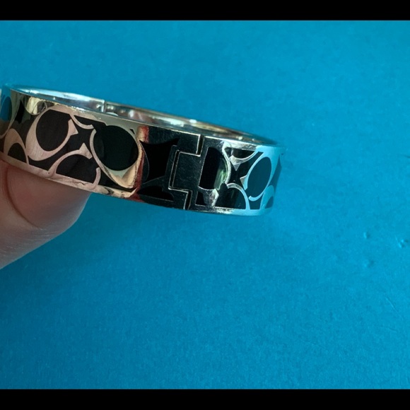 Coach Silver & Black Bracelet - Picture 4 of 4